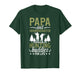 Papa and Granddaughter Hunting Buddies for Life T-Shirt