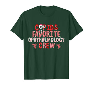 Cupid's Favorite Ophthalmology Crew Eye Doctor Valentines T-Shirt