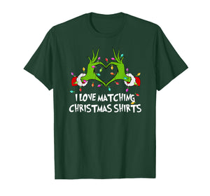 Christmas I Love Matching Shirts But I Don't Xmas Couples T-Shirt