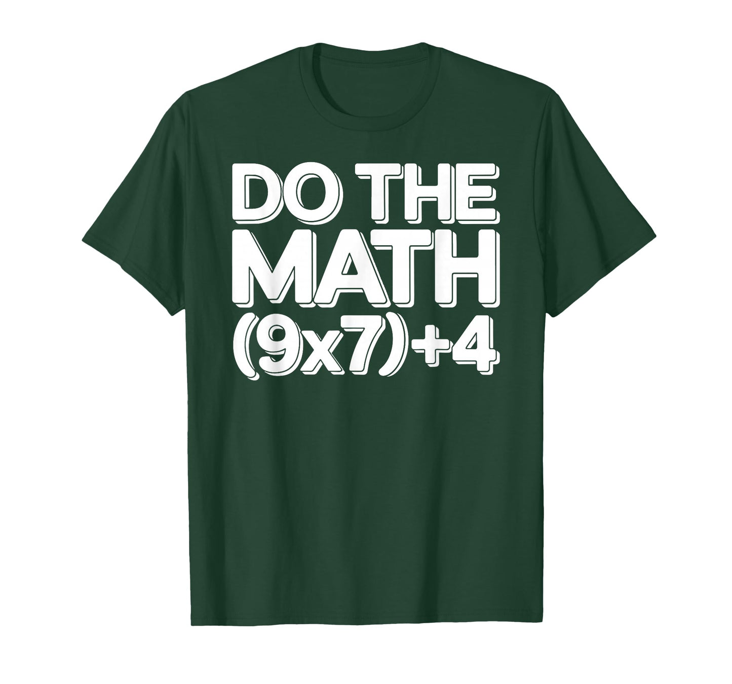 Do The Math 67 Funny Six Seven Meme T-Shirt