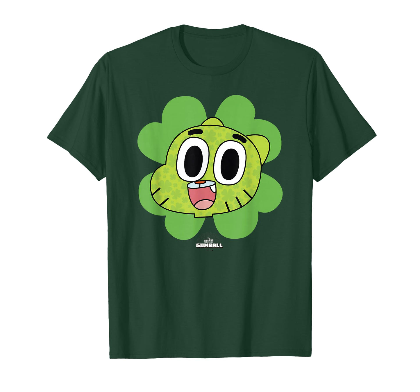 The Amazing World of Gumball St. Patrick's Gumball Clover T-Shirt
