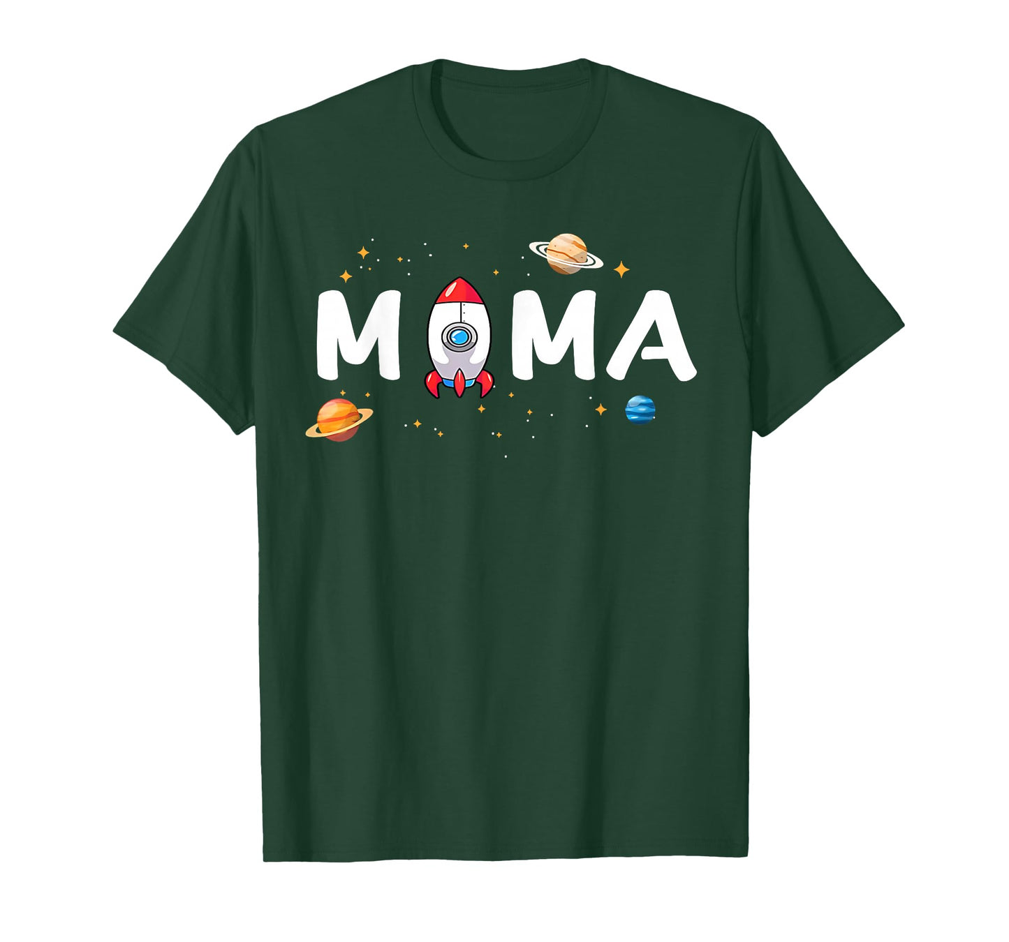 Mama of The Birthday Boy Astronaut 1st Birthday Family T-Shirt