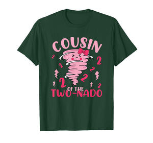 Cousin of The Two-nado Tornado Theme 2nd Birthday Party T-Shirt