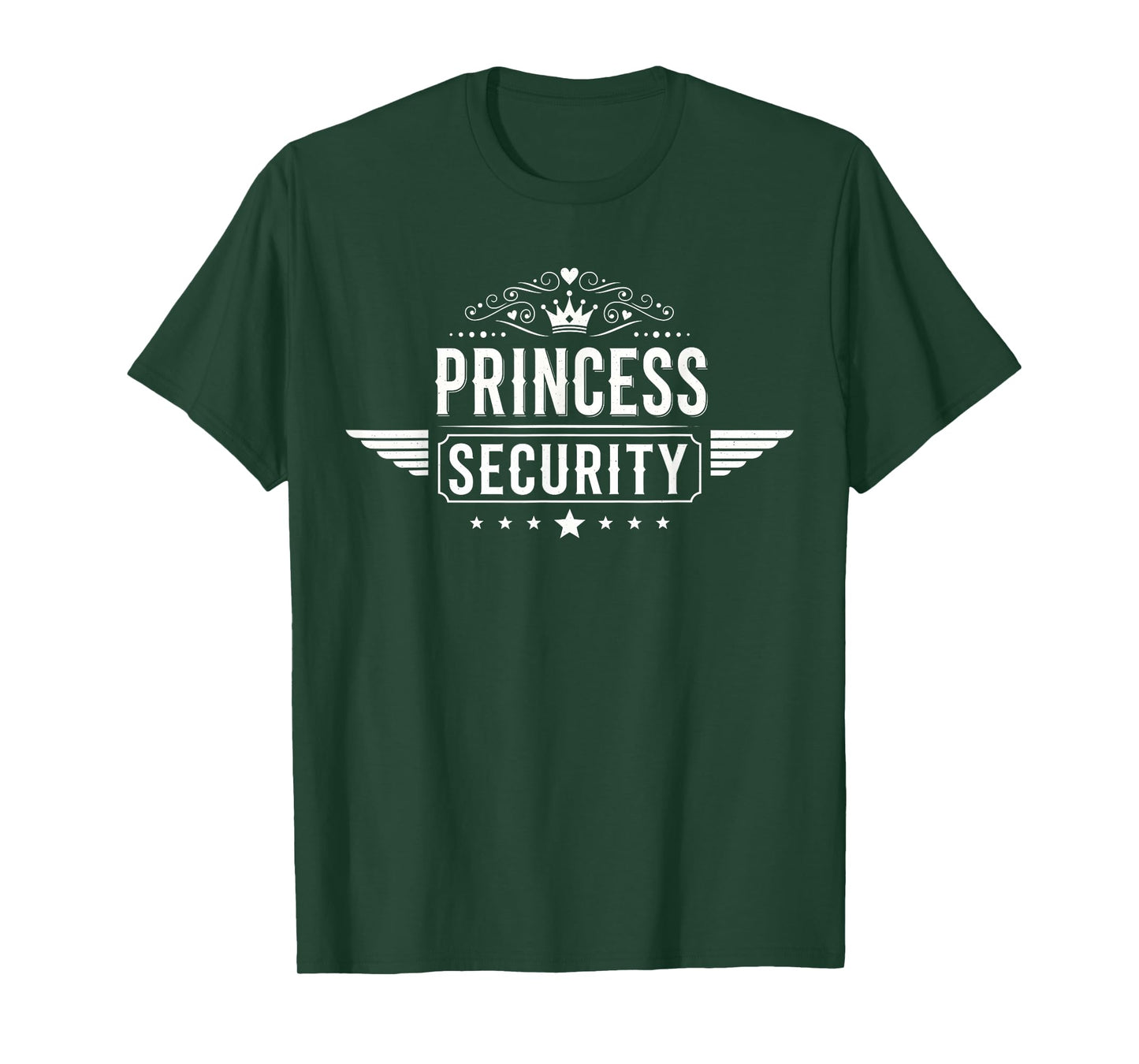Princess Security Protection Castle Royal Birthday Girls T-Shirt