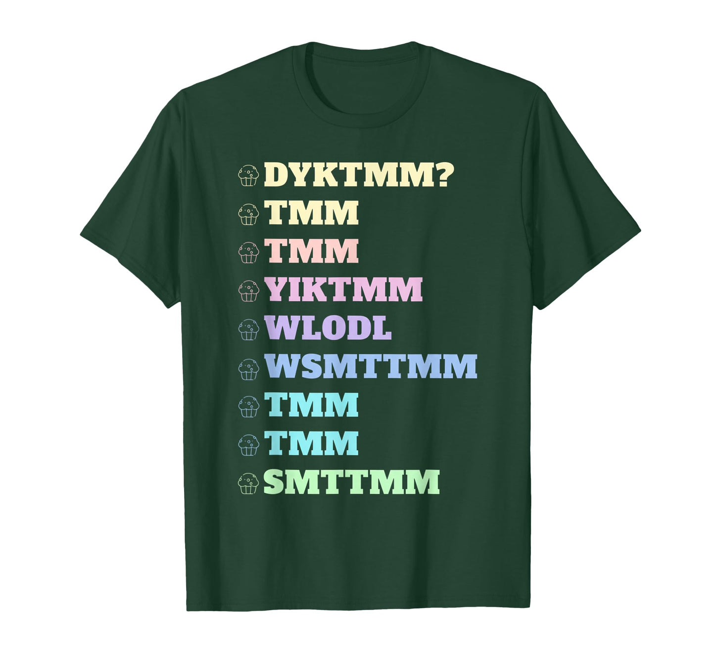 Do You Know The Muffin Man DYKTMM Nostalgia Funny Quote T-Shirt