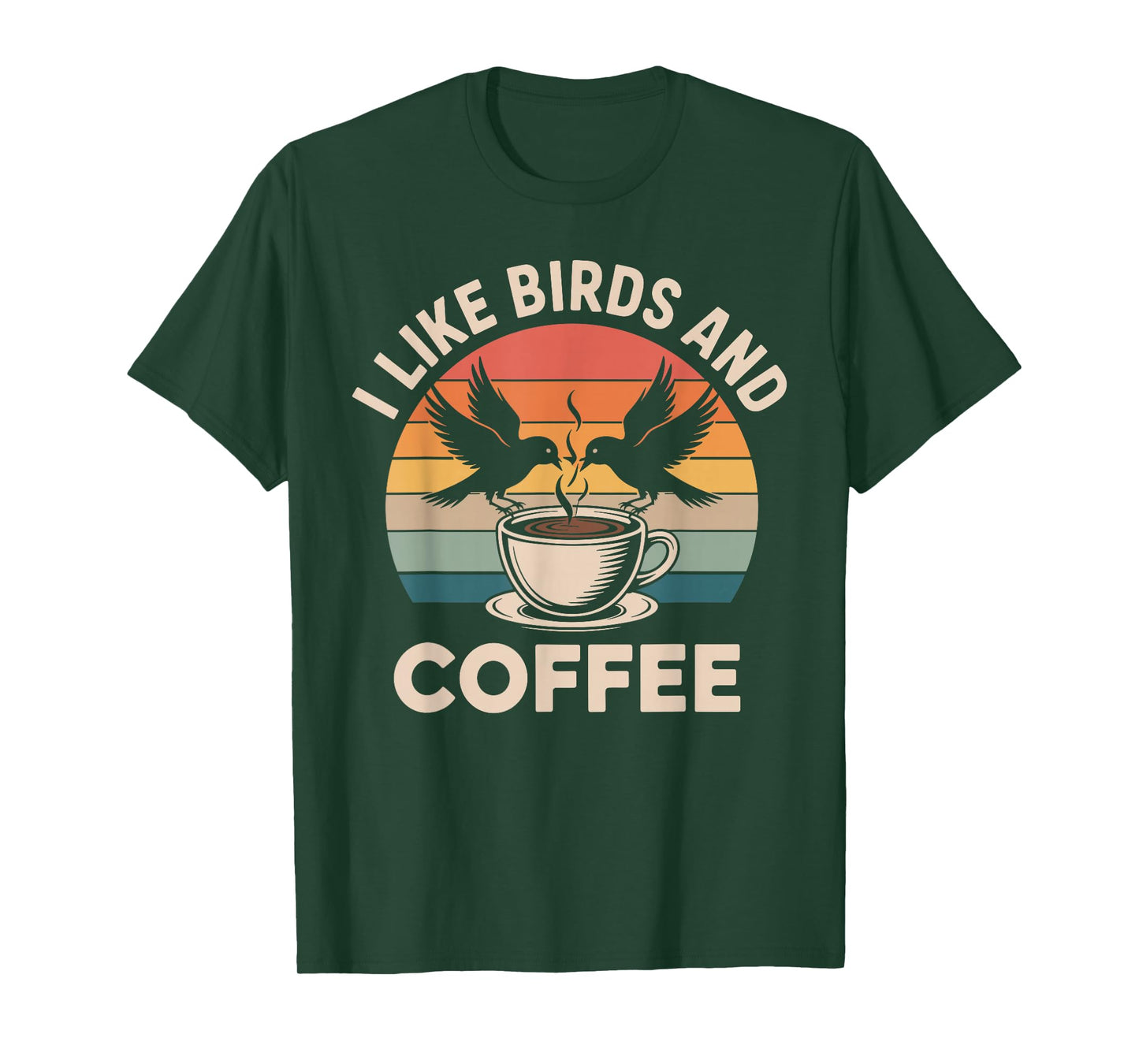 Funny Bird Watching Art for Men Women Kid Birder Birdwatcher T-Shirt