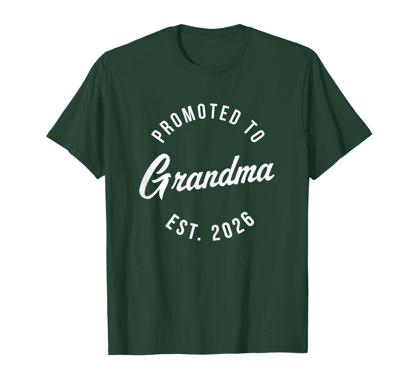 1st Time Grandma EST 2026 Granny New First Grandma 2026 T-Shirt