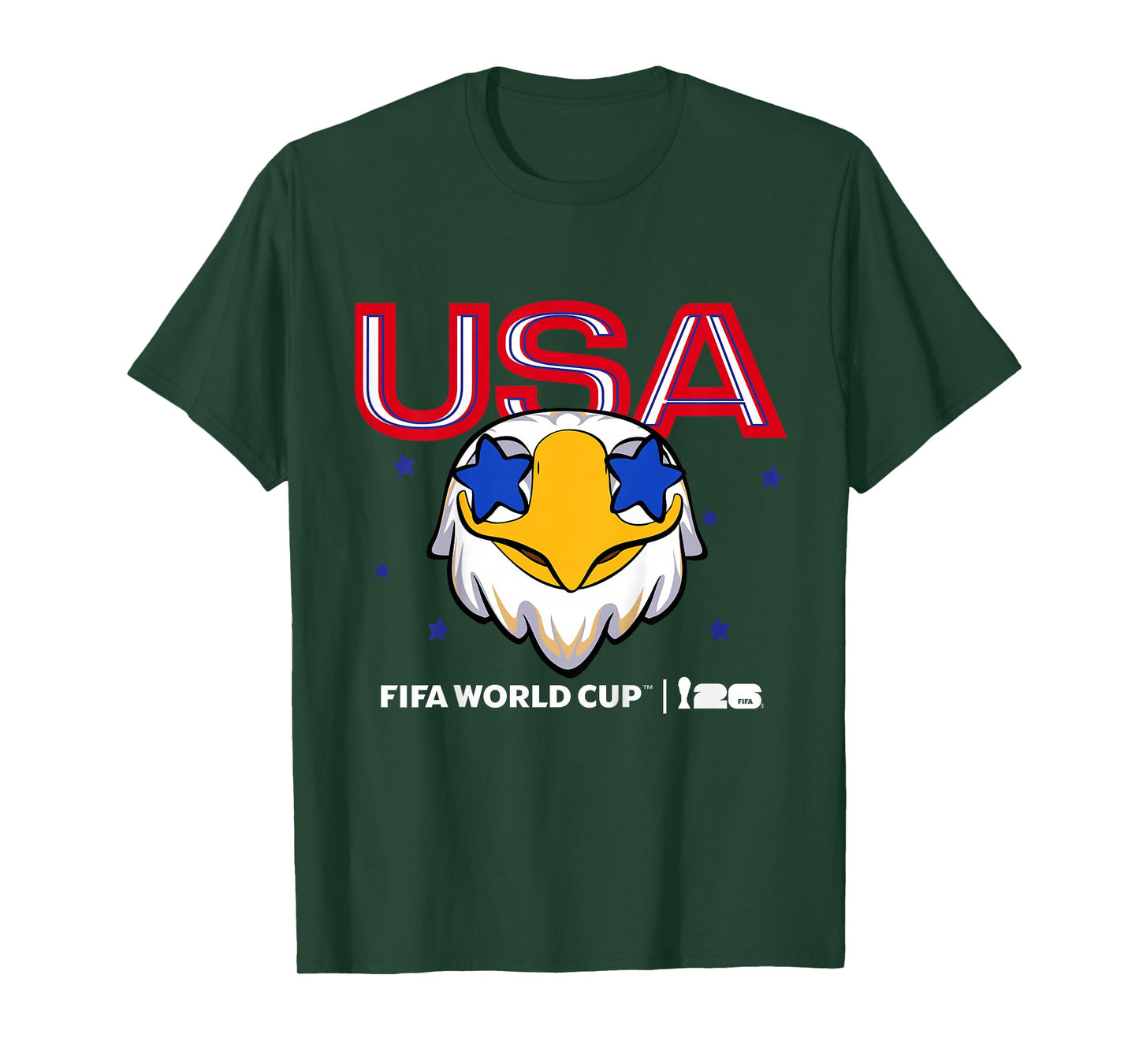 Kids FIFA World CUP26 USA Mascot Stars T-Shirt