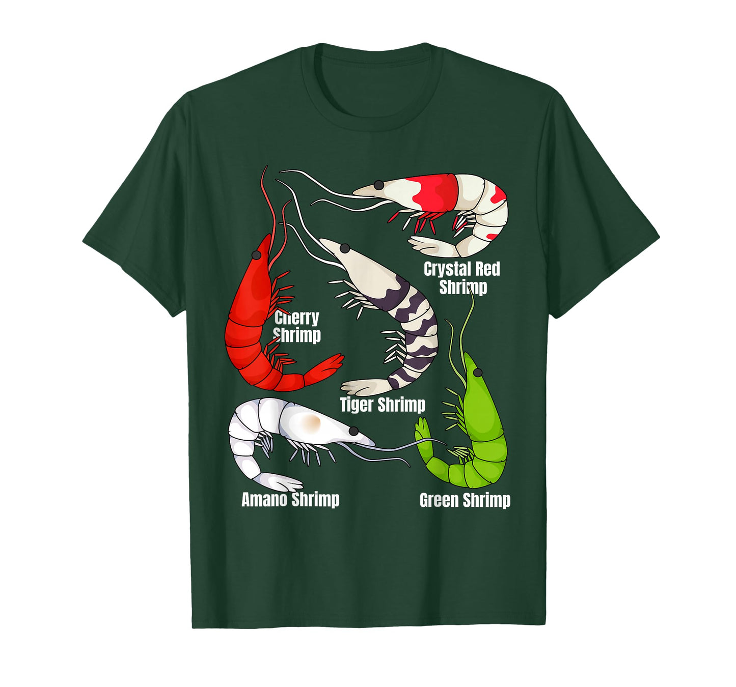 Lover Aquarium Prawn Shrimps T-Shirt