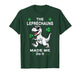 St Patricks Day Boys Kids Dinosaur Leprechauns Made Me Do It T-Shirt