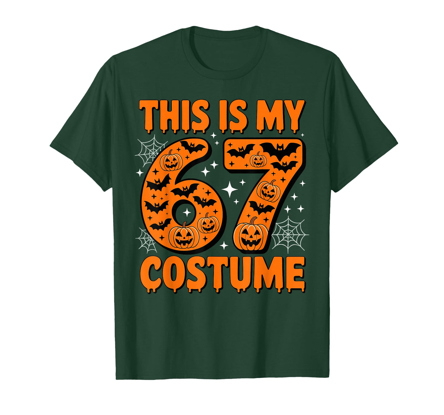 This is My 67 Costume 6 7 Meme Gen Alpha Halloween Six Seven T-Shirt