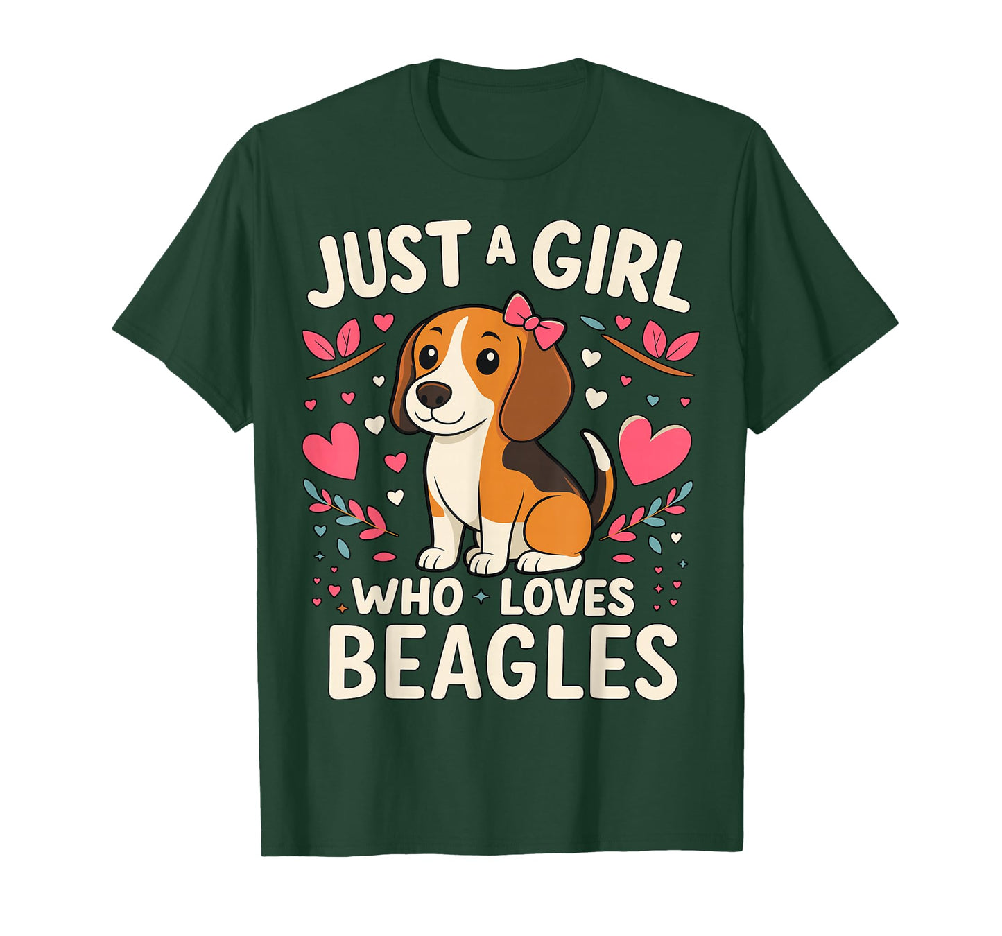 Just a Girl who Loves Beagles T-Shirt