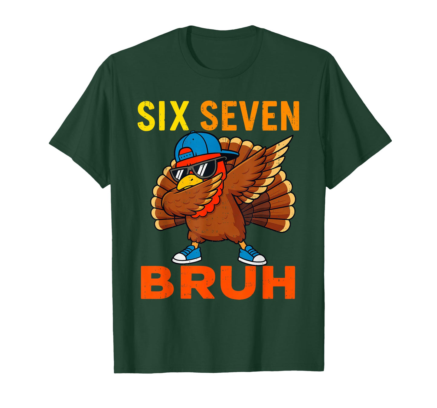 6 7 Six Seven Bruh Turkey Gen Z Alpha Meme Slang Boys Kids T-Shirt
