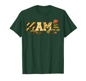 Mama Construction Birthday T-Shirt