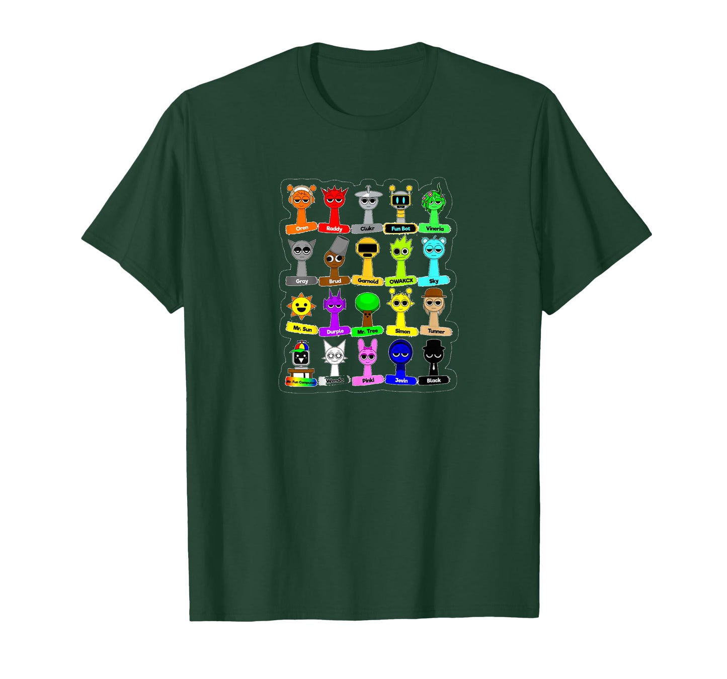 All Sprunky Group! | Simon Funbot Jevin Oren T-Shirt
