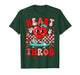 Retro Groovy Heart Throb Valentine Day Cute Toddler Boy Kid T-Shirt