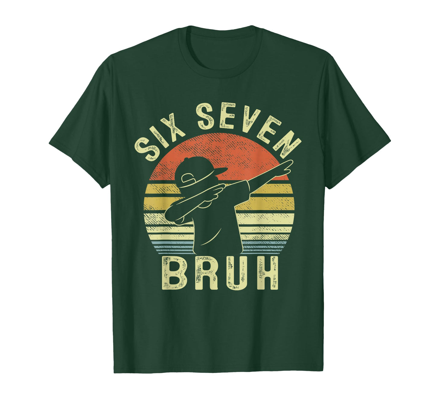 67 Meme 6 7 Six Seven Bruh Birthday Gen Alpha Slang Boys Kid T-Shirt