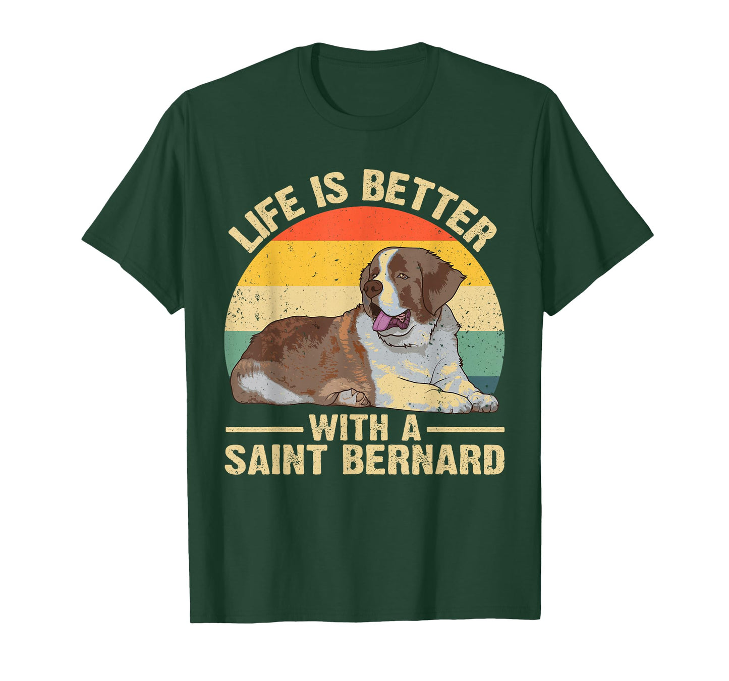 Cool Saint Bernard Costume for Men Women St. Bernard Lover T-Shirt
