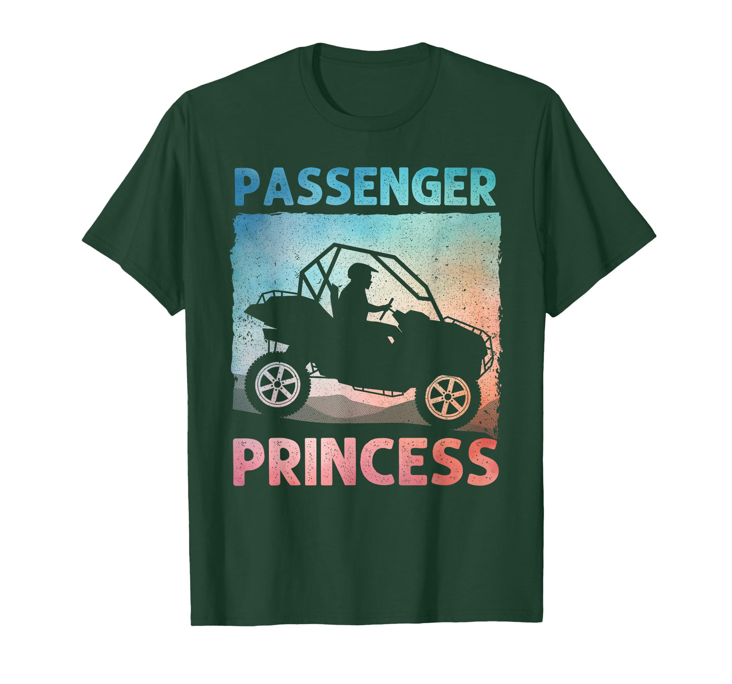 Funny SxS Art for Women Girl SxS UTV Offroading Side by Side T-Shirt