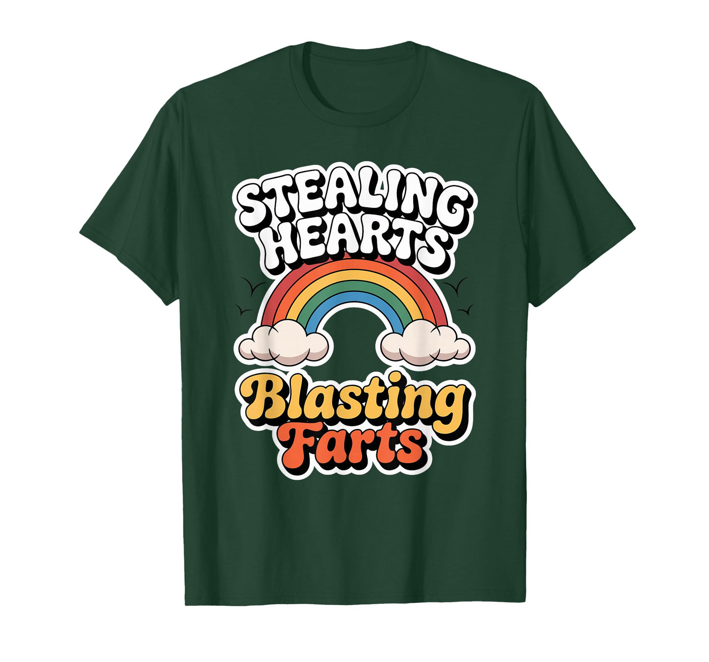 Stealing Hearts Blasting Farts Funny Embarrassing Joke Cute T-Shirt