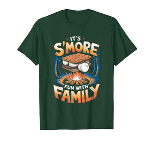 It’s S’More Fun with Family Cute Campfire Art T-Shirt