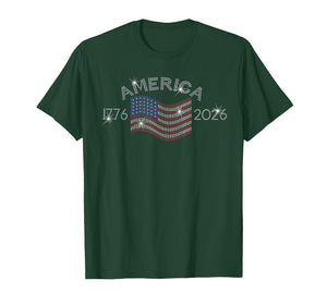 250 Years American 250th Anniversary 1776-2026 4th of July T-Shirt