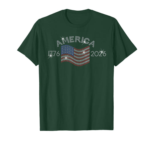 250 Years American 250th Anniversary 1776-2026 4th of July T-Shirt