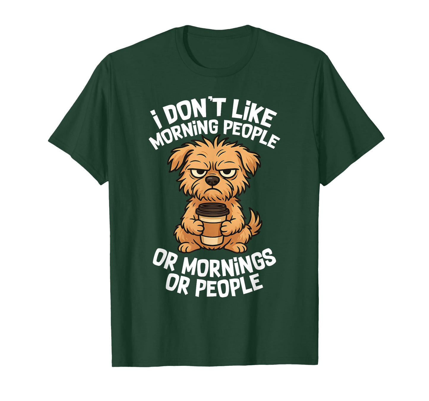 Funny Quote Coffee Sleepy Cute Dog Puppy Lover Gift Women T-Shirt