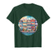 Charleston SC Rainbow Row Pretty Houses T-Shirt