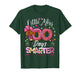 Little Miss 100 Days Smarter Kids Girls 100th Day of School T-Shirt