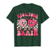 Kiss Your Brain Retro Valentines Day Teacher Squad Heart Kid T-Shirt