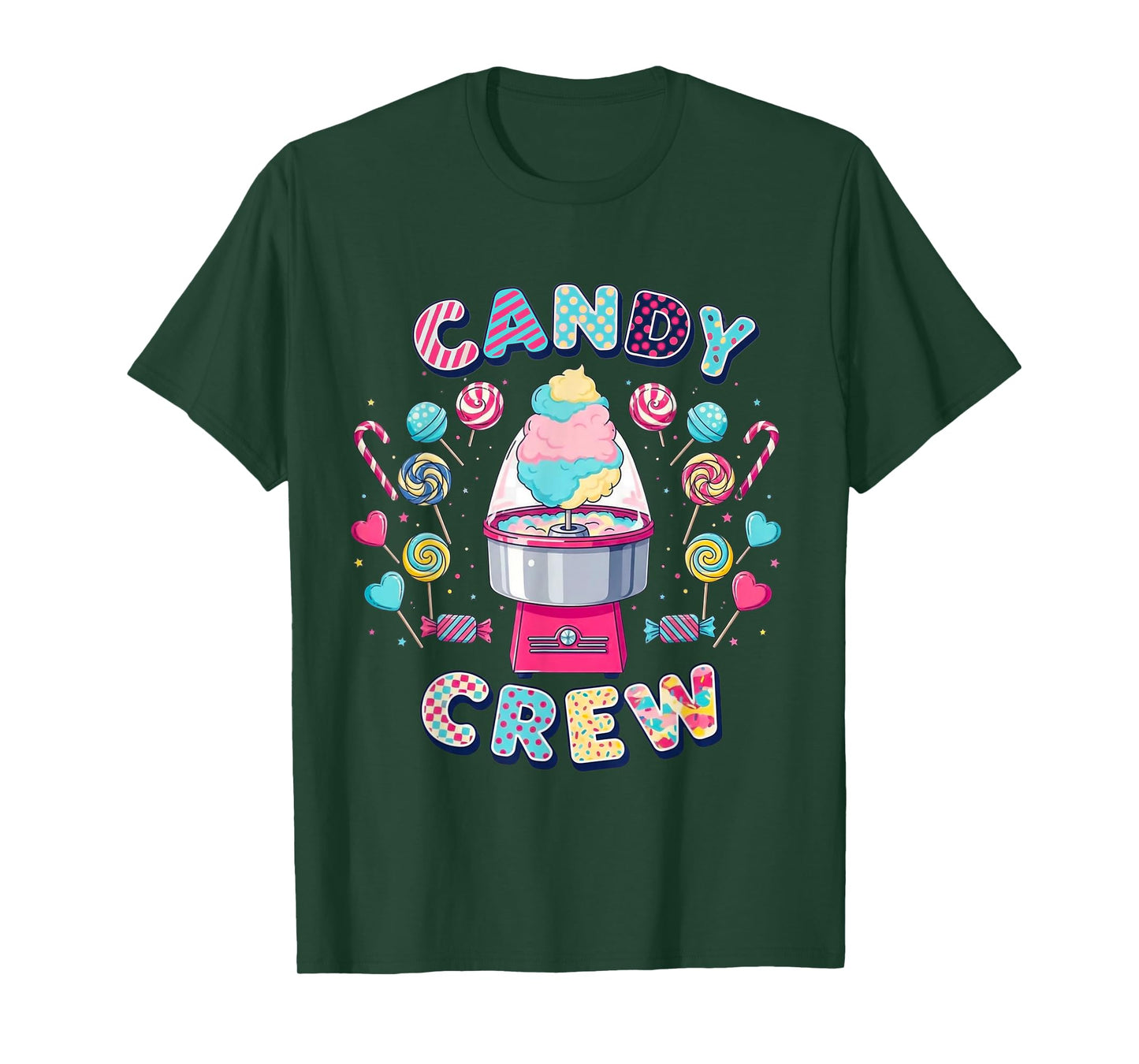 Candy Crew Candy Party Land Costume Women Kids T-Shirt