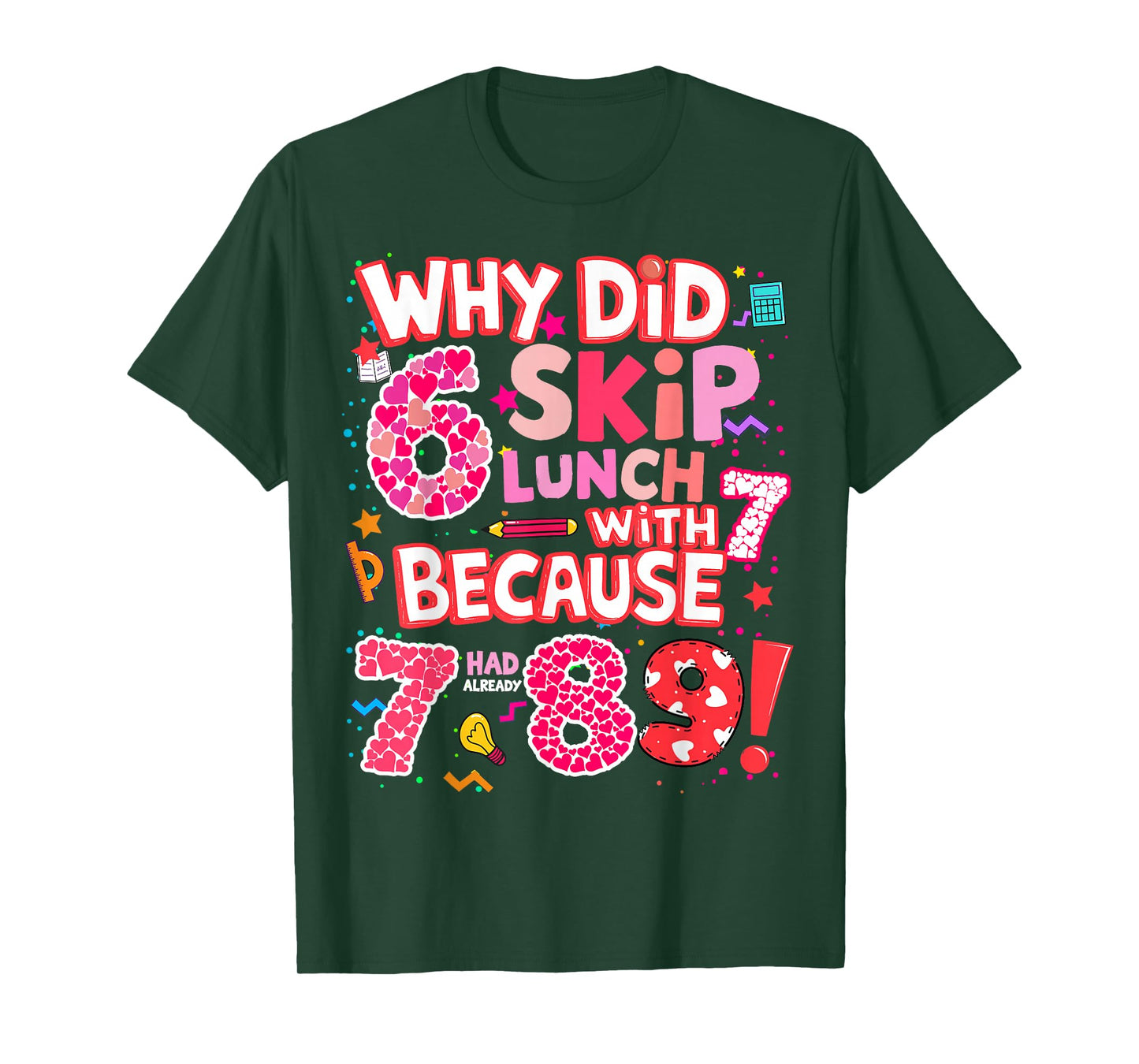 Maths Fancy Dress Idea for Kids Maths Outfit with Numbers On T-Shirt