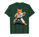 Martial Arts Karate Taekwondo Cat Jiu Jitsu Judo MMA Fighter T-Shirt