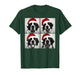 Funny Christmas Saint Bernard Santa Dog Lover Photo Booth T-Shirt