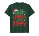 Deck The Halls Not Your Family Christmas Saying T-Shirt