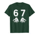 Funny Six Seven 67 Meme Gen Alpha Slang Hands T-Shirt