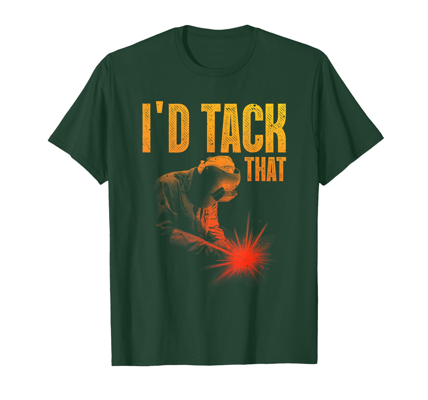 Best Welding Art for Men Women MIG/TIG Welding Metal Welder T-Shirt