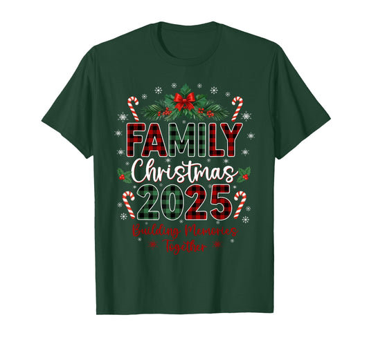 Family Christmas 2025 Matching Group Holiday Squad Xmas T-Shirt