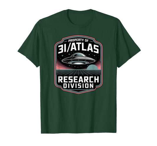3i Atlas Spaceship Flying Saucer Mothership UFO T-Shirt