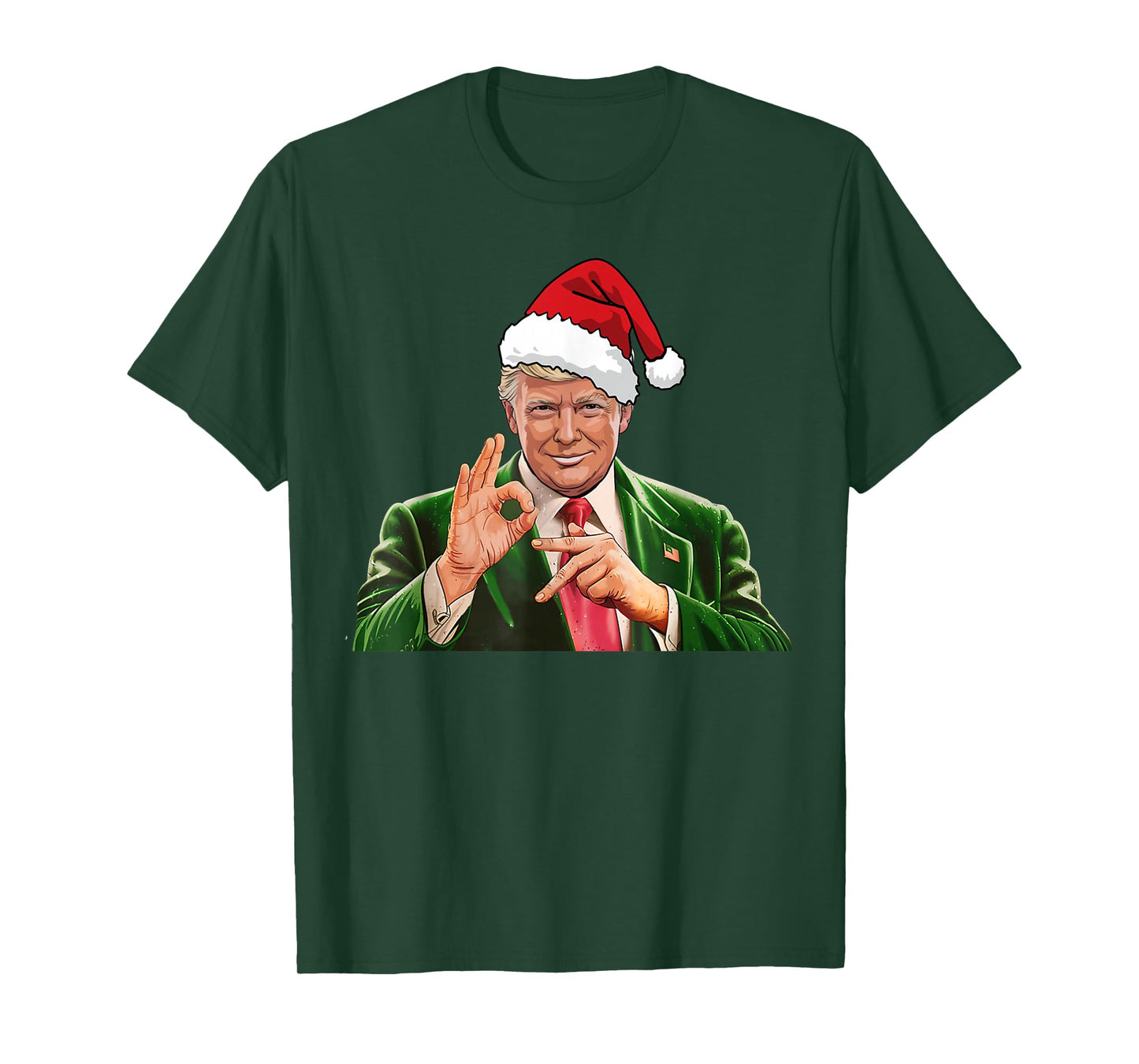 Funny Trump 6 7 Six Seven Christmas 67 Xmas Pajama Men Women T-Shirt