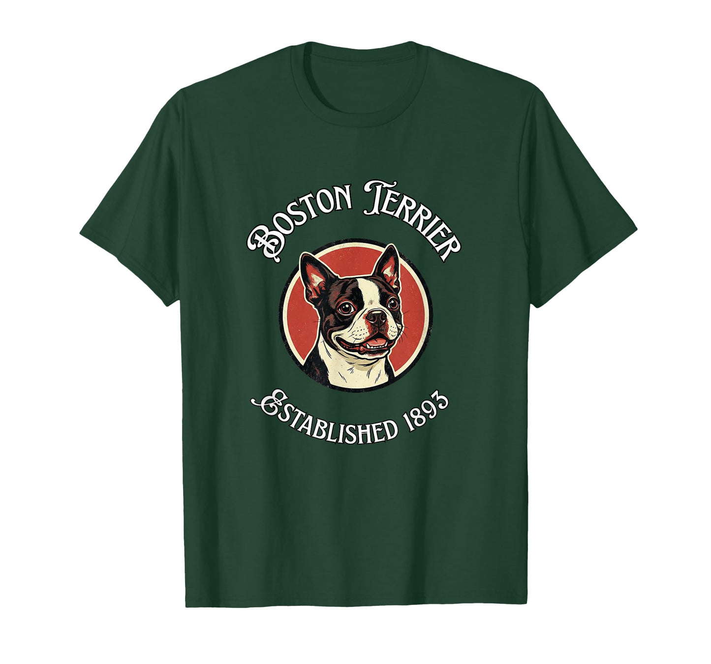 Boston Terrier Dog Breed Lover T-Shirt
