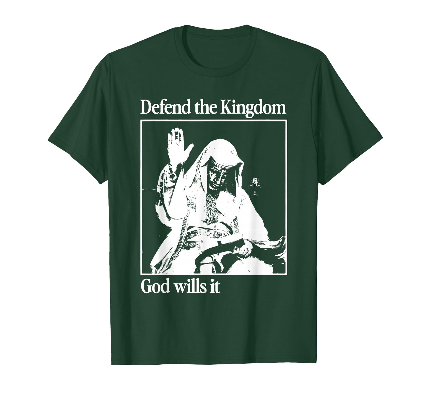 Sliver Mask King Baldwin IV Meme The Leper King Warrior T-Shirt