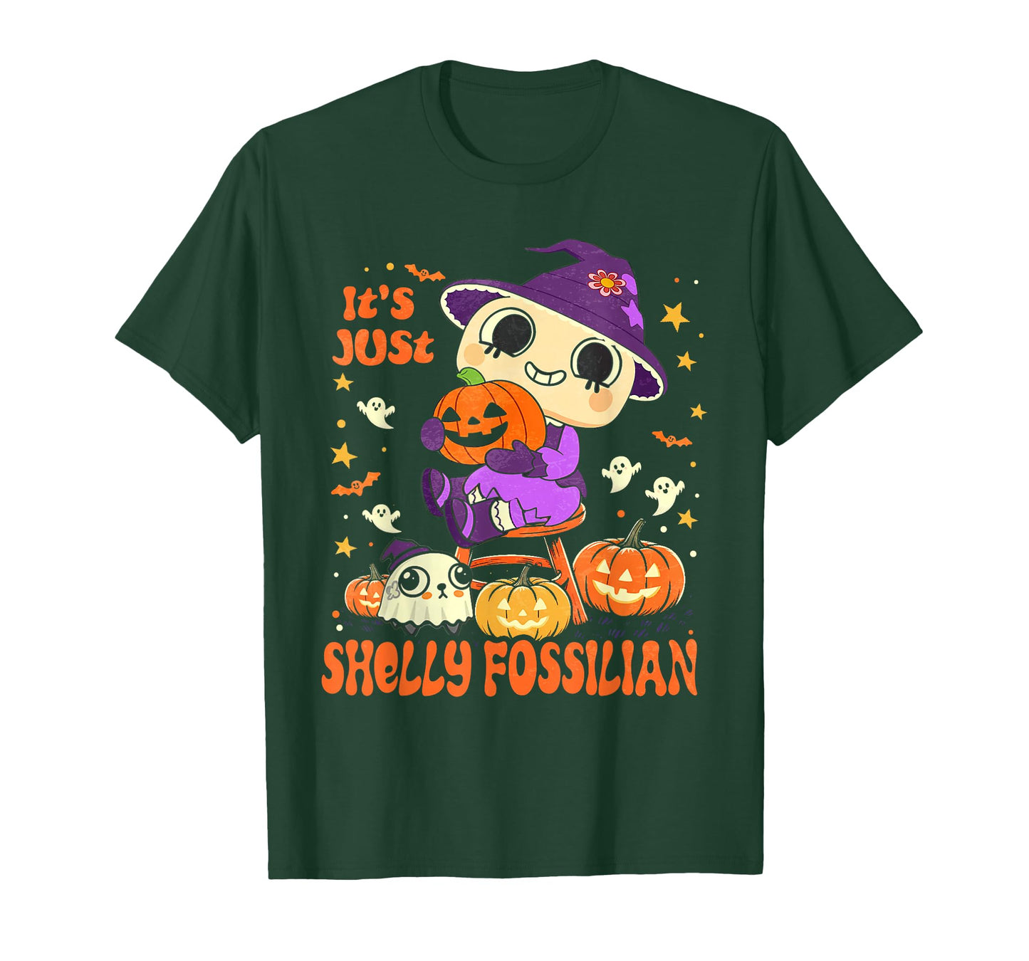Dandys Halloween World | I'm Just Shelly & Pebble T-Shirt