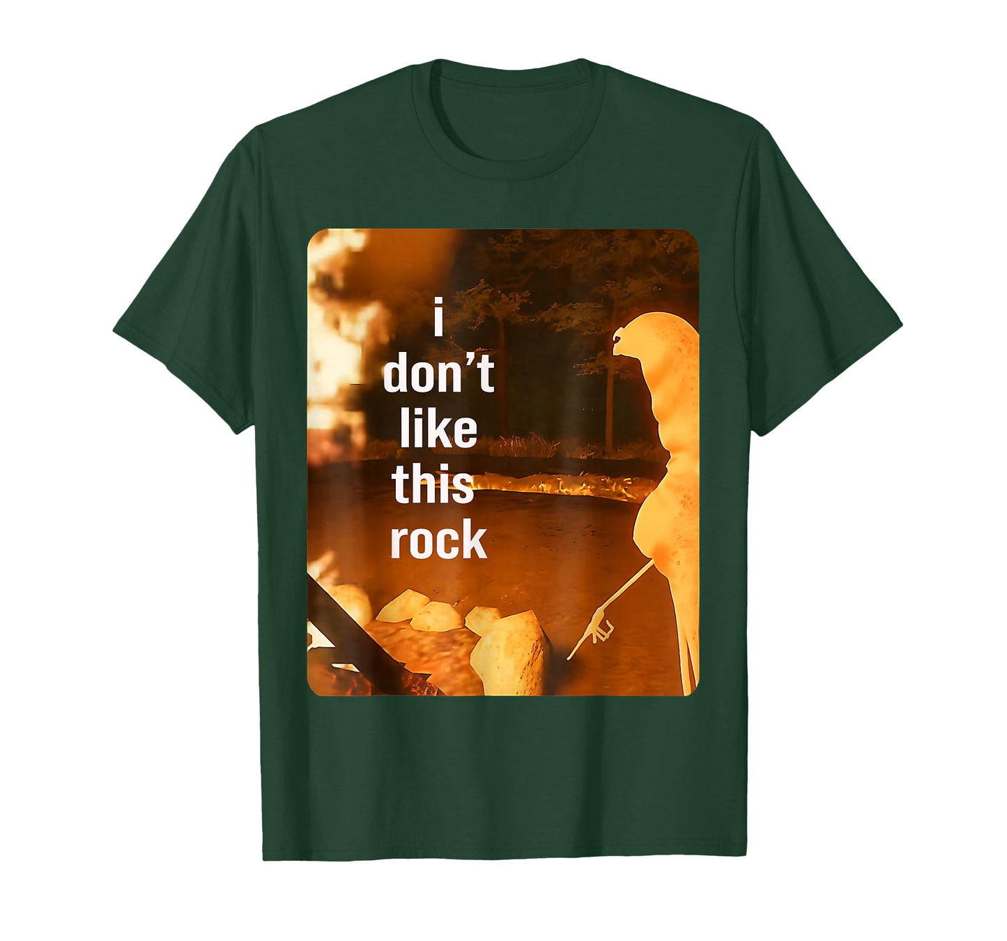Marcus The Worm Robert Meme I Don't Like This Rock T-Shirt