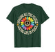 Retro Peace Flower Imagine All The People Boho Hippie 70s T-Shirt