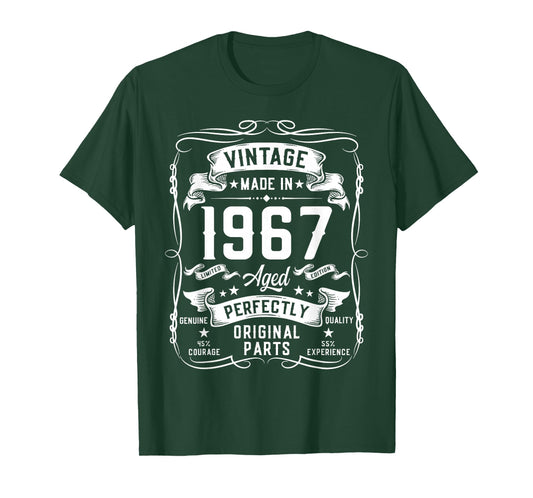 Vintage 1967 59yr 59th Birthday Gifts for Men 59 Years Old T-Shirt