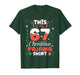 Funny 67 Christmas Pajamas Shirt Six Seven Meme Brainrot T-Shirt