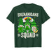 St Patricks Day Gnomes Women Shenanigans Squad Saint Pattys T-Shirt