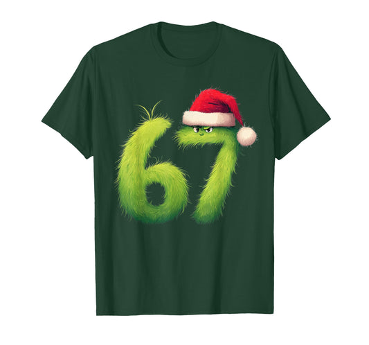 Funny 67 Christmas Meme for Teens and Kids T-Shirt